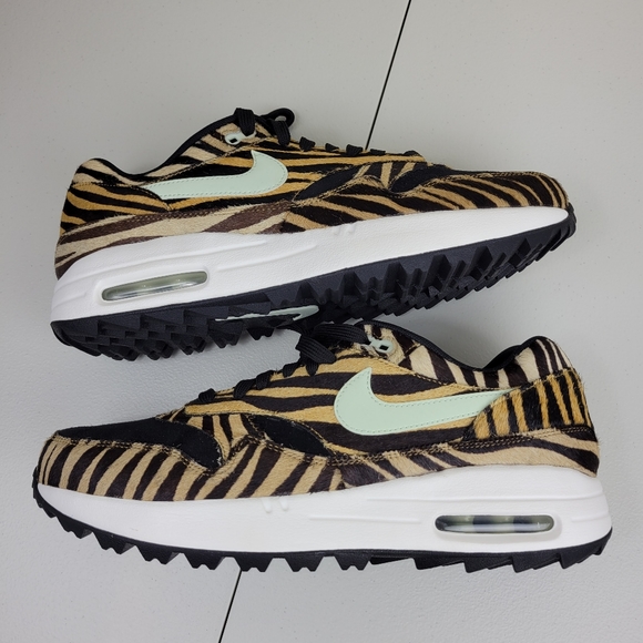 Nike Air Max 1 Golf NRG Tiger Men's sz 9.5 DH1301 800 - Picture 8 of 12